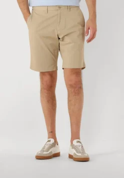 beige tommy hilfiger korte broek harlem short 1985