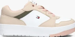 beige tommy hilfiger lage sneakers 33527