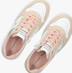 beige tommy hilfiger lage sneakers 33527
