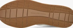 beige tommy hilfiger lage sneakers newport 3d premium knit