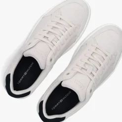 beige tommy hilfiger lage sneakers court summer