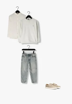 beige tommy hilfiger lage sneakers 33853