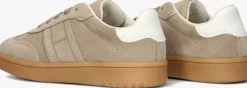 beige tommy hilfiger lage sneakers 34082