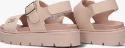 beige tommy hilfiger platte sandalen 33785
