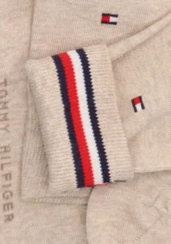 beige tommy hilfiger sokken th men sock classic
