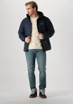 beige tommy hilfiger trui pima org ctn cashmere crew neck