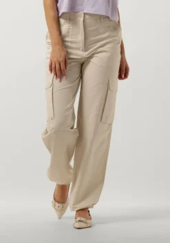 beige tommy jeans cargobroeken tjw harper hr cargo pant