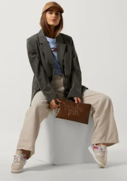 beige tommy jeans flared broek pants flared