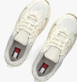 beige tommy jeans lage sneakers archive '97