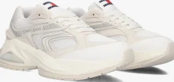 beige tommy jeans lage sneakers tjw trendy retro runner
