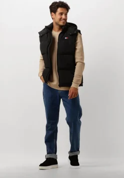 beige tommy jeans trui tjm reg waffle l/s tee