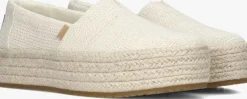 beige toms espadrilles valencia lurex