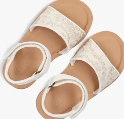 beige toms platte sandalen remi
