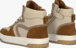 beige ton & ton hoge sneakers bjorne