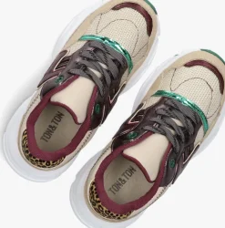 beige ton & ton lage sneakers sanna