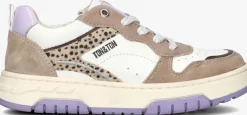 beige ton & ton lage sneakers mikaela