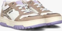 beige ton & ton lage sneakers mikaela