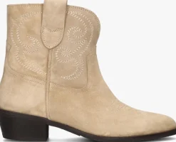 beige toral enkellaarsjes puja