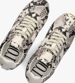 beige toral lage sneakers vinci