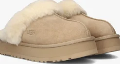 beige ugg pantoffels w disquette
