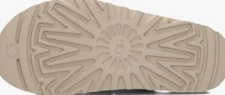 beige ugg platte sandalen w goldenstar regenerate