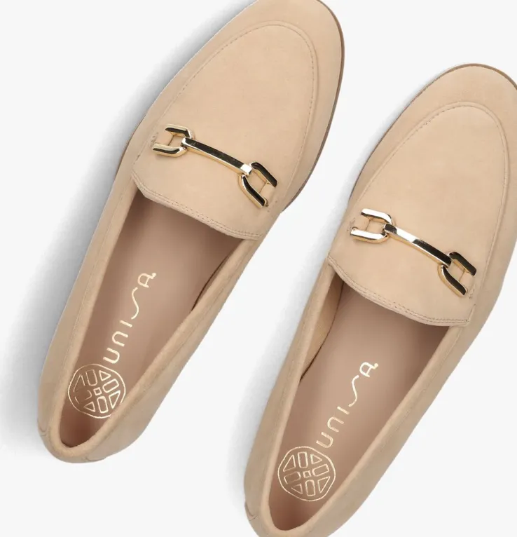 beige unisa loafers dalcy