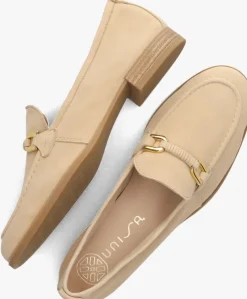 beige unisa loafers daneri