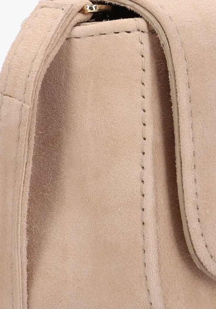 beige unisa schoudertas zdreamin