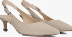 beige unisa slingbacks ibon