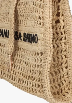 beige vanessa bruno handtas panier pm
