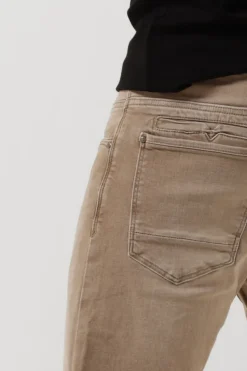 beige vanguard slim fit jeans v850 rider colored five pocket