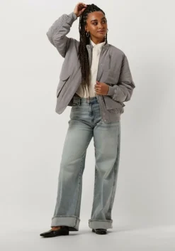 beige vanilia blouses boxy adjustable fit