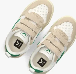 beige veja lage sneakers small v-10