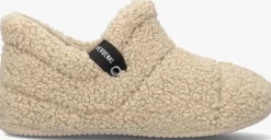 beige verbenas pantoffels yeti