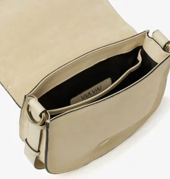 beige via vai crossbodytassen mae lizzy