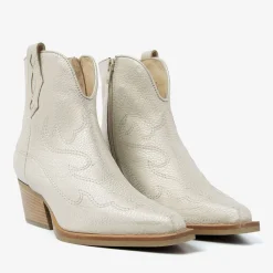 beige via vai enkellaarsjes do olivia