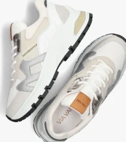 beige via vai lage sneakers liz finley