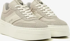beige via vai lage sneakers isa romi