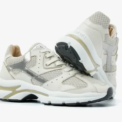 beige via vai lage sneakers vesper ava