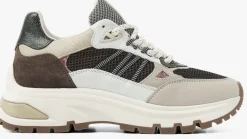 beige via vai lage sneakers liz dae