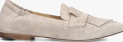 beige via vai loafers lola oakley
