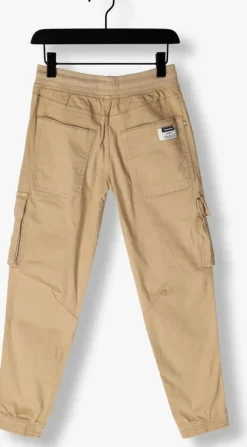beige vingino cargobroeken colivier