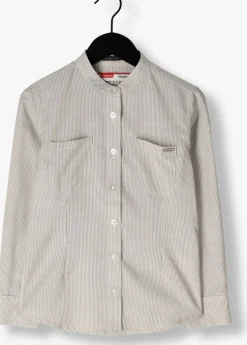 beige vingino klassieke overhemden laurent