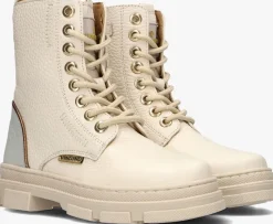 beige vingino veterboots jennifer