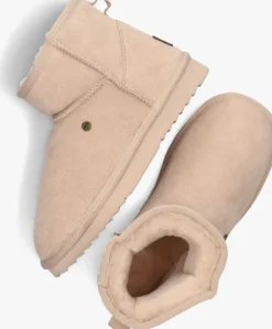 beige warmbat vachtlaarzen wallaby
