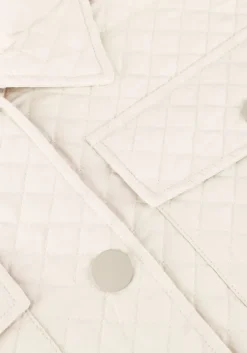 beige withblack mantel wblvilde quilted coat