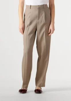 beige withblack pantalon wblvanilla tailord pant