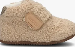 beige woden pantoffels kim teddy