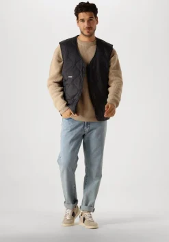 beige woodbird trui wbkurt base knit