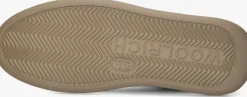 beige woolrich lage sneakers arrow court man